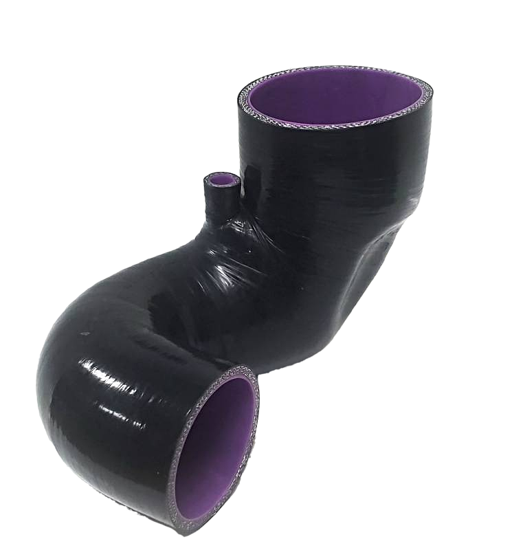 RZR Pro R Silicone Tube — Throttle Body to Intake (5‑Ply)